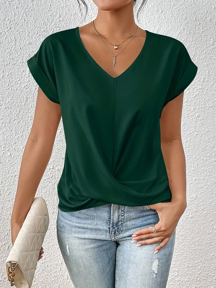 Alma | Camiseta casual con escote corazón