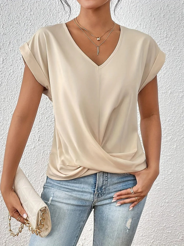 Alma | Camiseta casual con escote corazón
